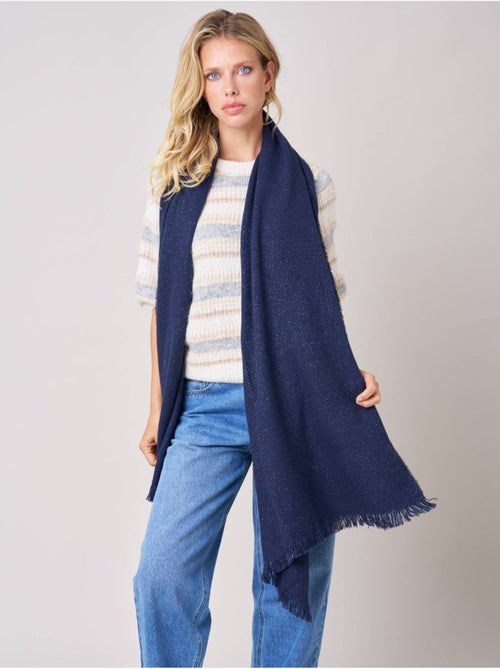 Écharpe femme chevron avec franges 'Deeluxe' - Kiabi Écharpe femme chevron avec franges 'Deeluxe' - Kiabi