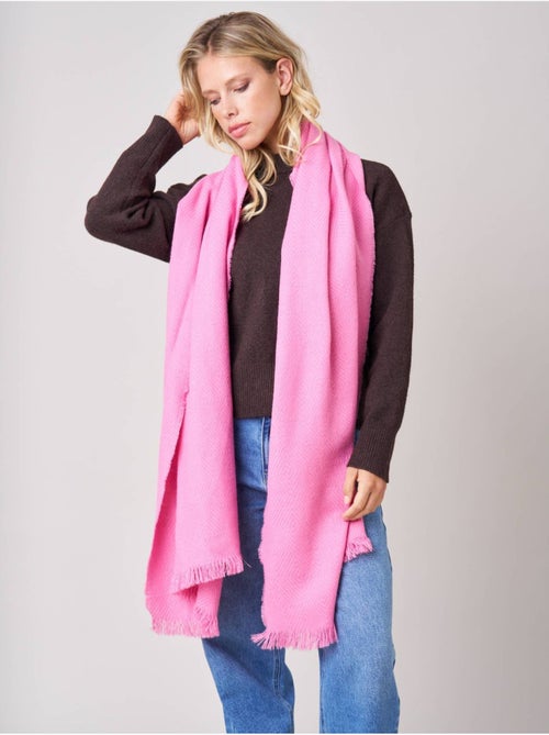 Écharpe femme chevron avec franges 'Deeluxe' - Kiabi Écharpe femme chevron avec franges 'Deeluxe' - Kiabi