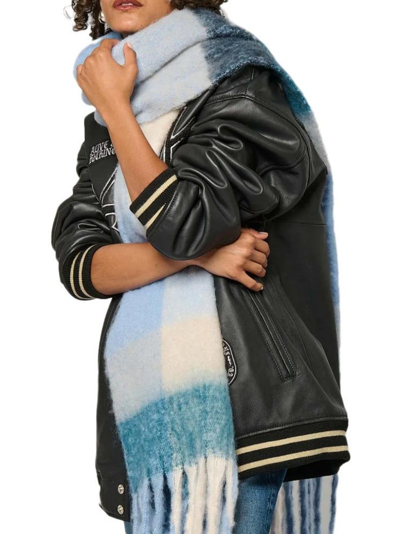 Echarpe Femme Kaporal Bleu - Kiabi
