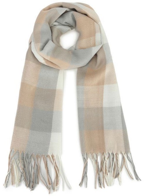 Écharpe foulard châle à carreaux - style vintage - miss lulu - Kiabi