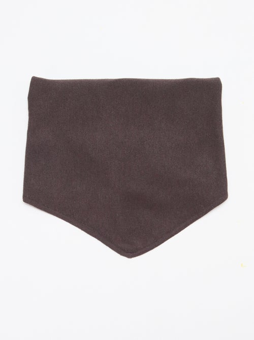 Echarpe foulard triangle à nouer - Kiabi
