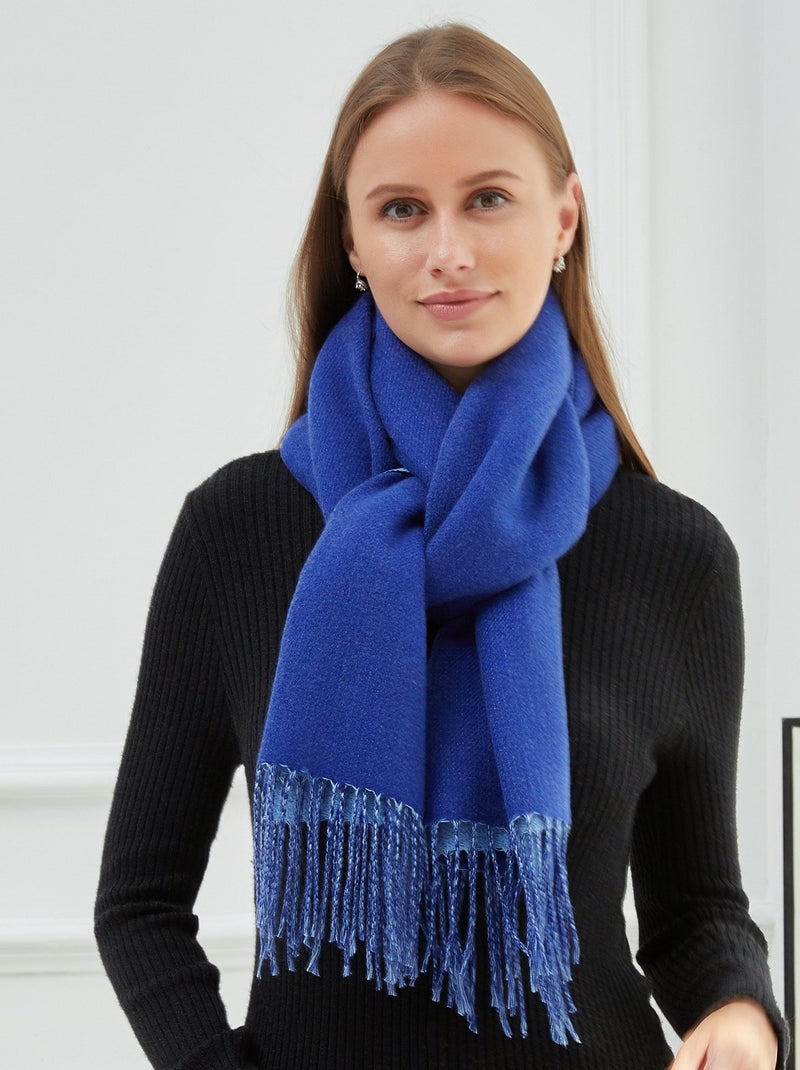 Echarpe GIOVANNA Bleu - Kiabi