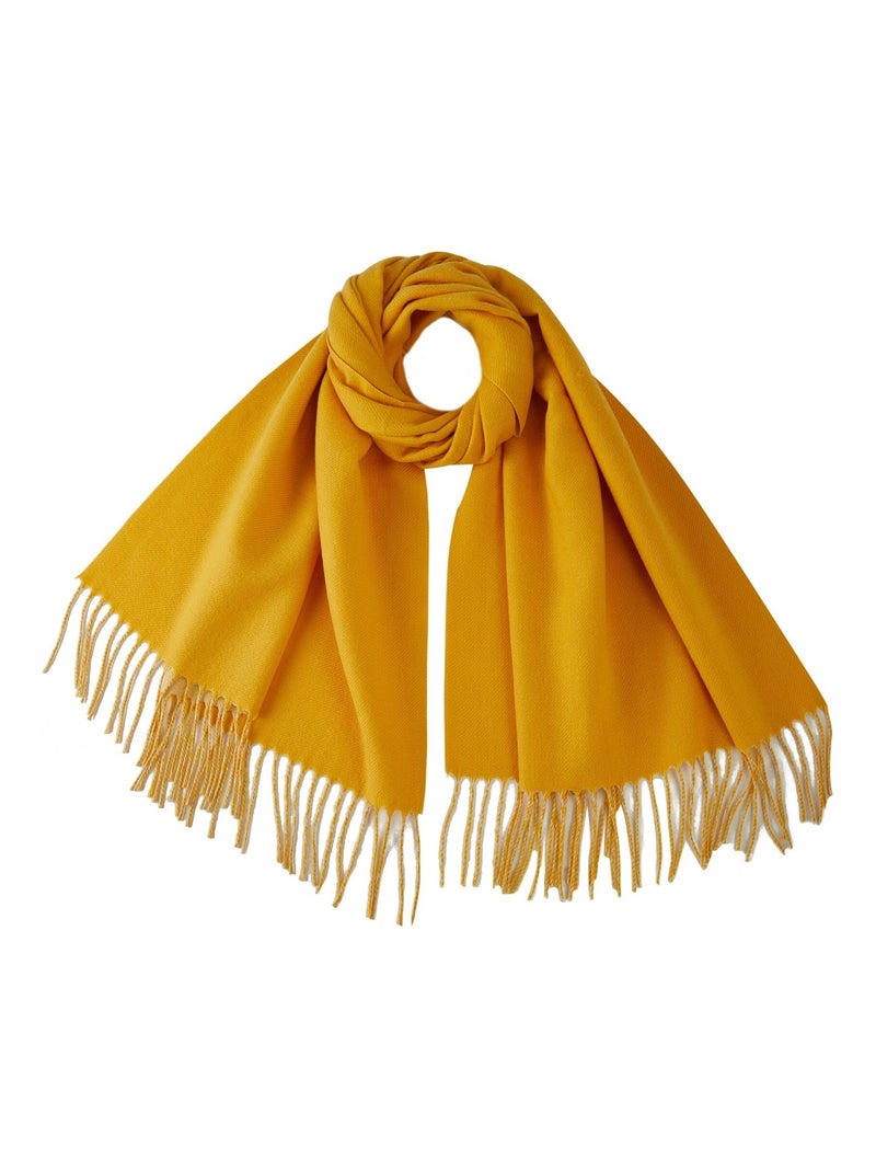 Echarpe GIOVANNA Jaune - Kiabi