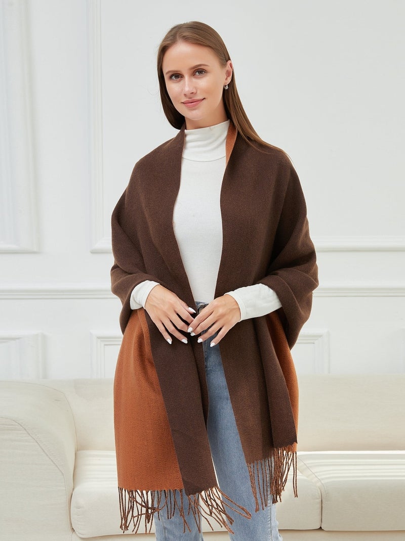 Echarpe GIOVANNA Marron chocolat - Kiabi