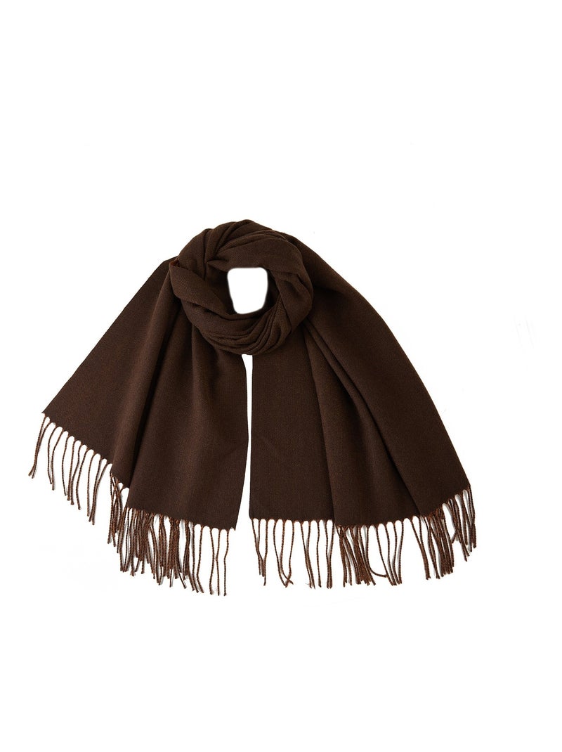Echarpe GIOVANNA Marron chocolat - Kiabi