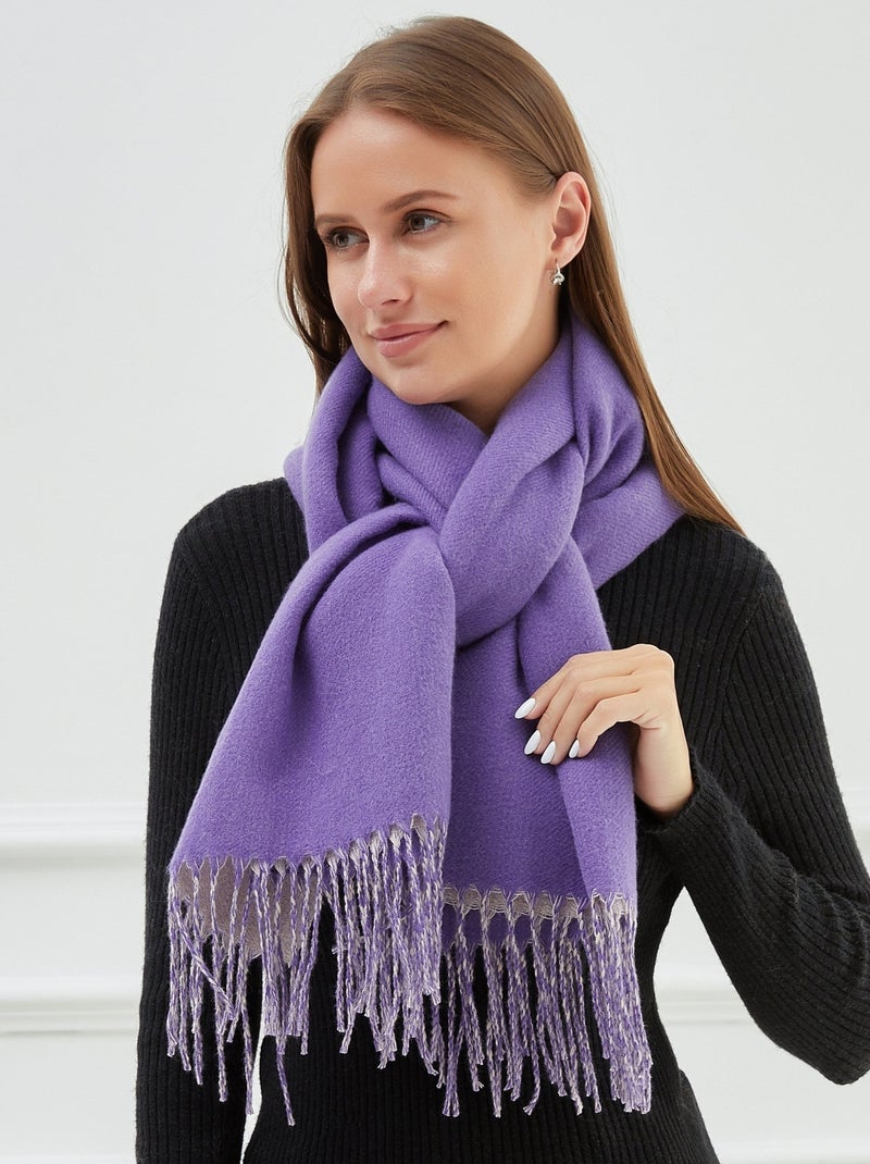Echarpe GIOVANNA Violet - Kiabi