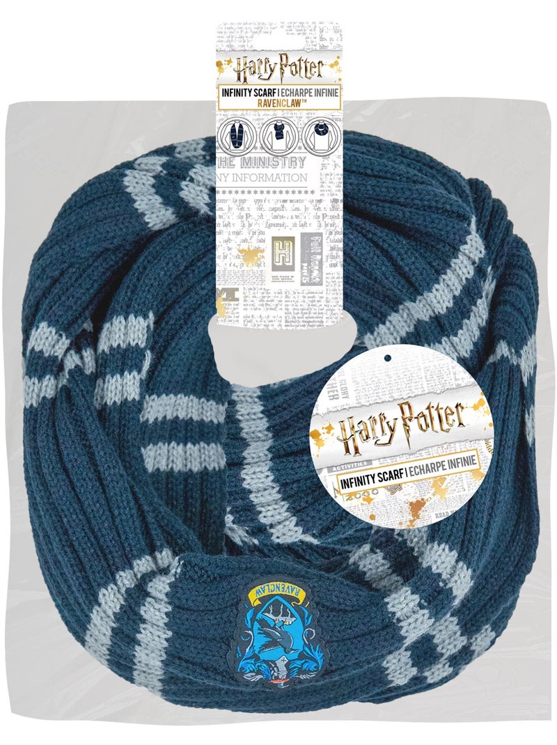 Écharpe Infini Serdaigle - Harry Potter Bleu - Kiabi