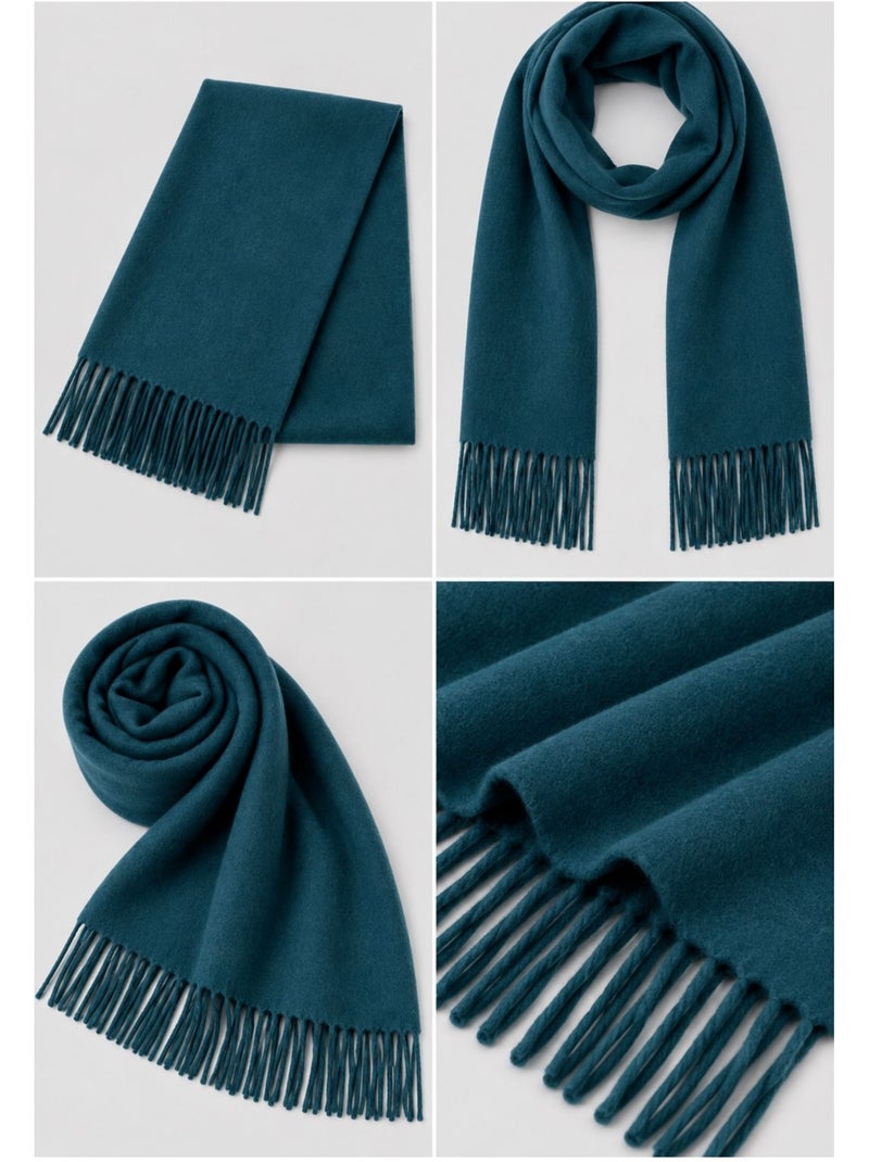 Echarpe kebello Bleu canard - Kiabi