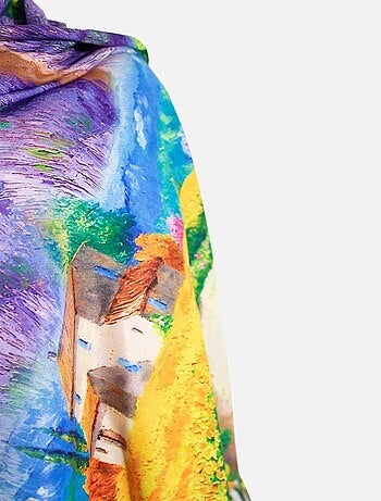 Echarpe "Lavande" Monet Kebello