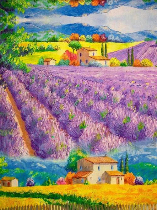 Echarpe "Lavande" Monet Kebello - Kiabi