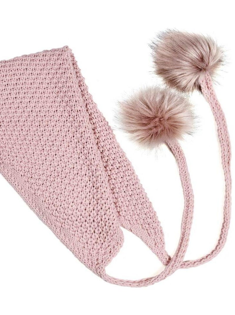 Echarpe Layra - Fabriqué en Europe Vieux rose - Kiabi