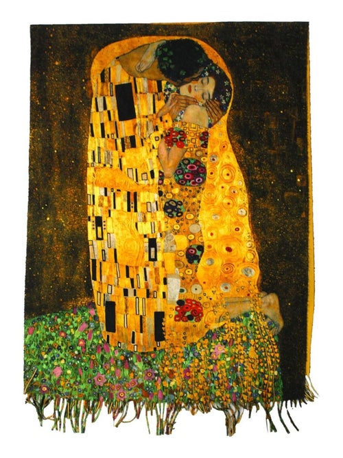Echarpe "Le baiser" Klimt Kebello - Kiabi