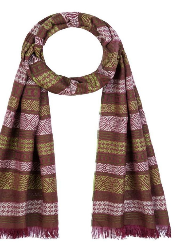 Echarpe Légère Baggy - Fabriqué en France Marron - Kiabi