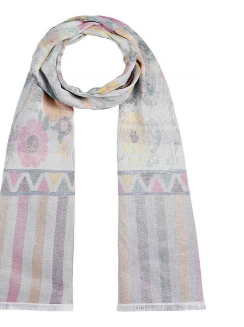 Echarpe légère Trigance - Fabriqué en France Violet - Kiabi