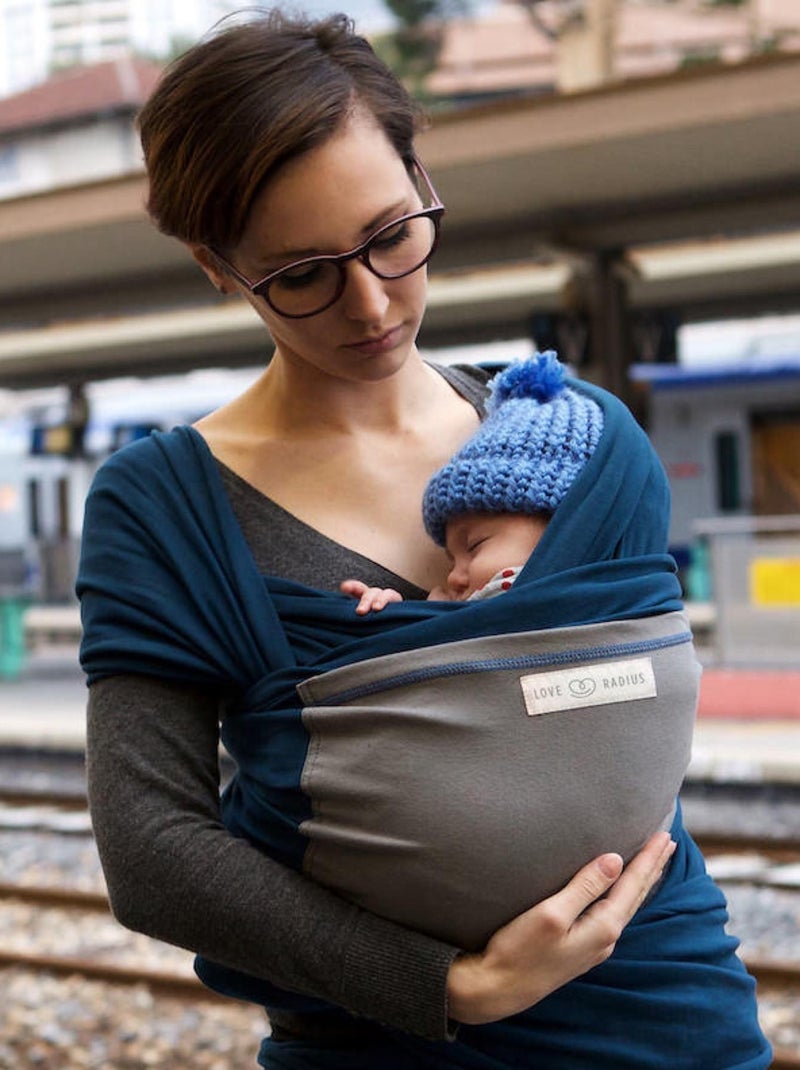 Écharpe L'Originale JPMBB - BLEU PAON, Eléphant Bleu gris - Kiabi