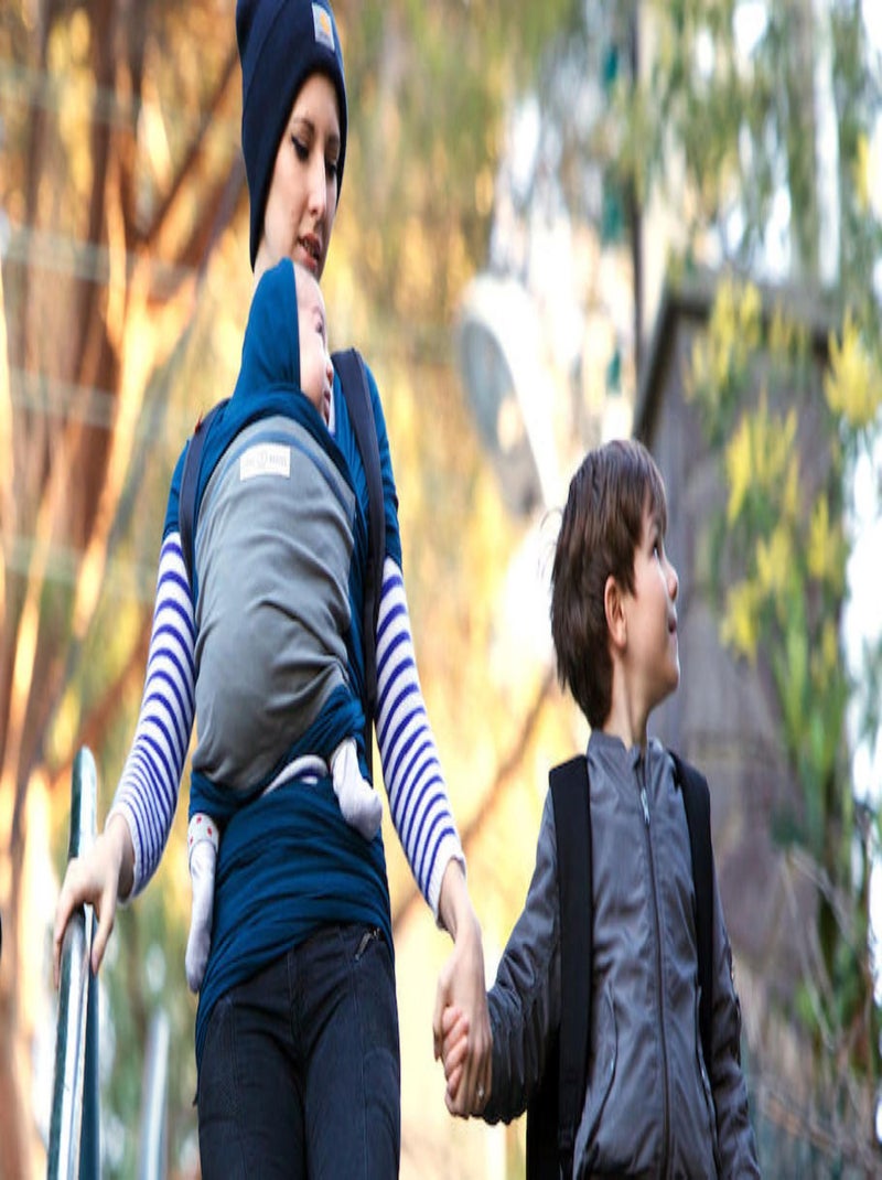 Écharpe L'Originale JPMBB - BLEU PAON, Eléphant Bleu gris - Kiabi