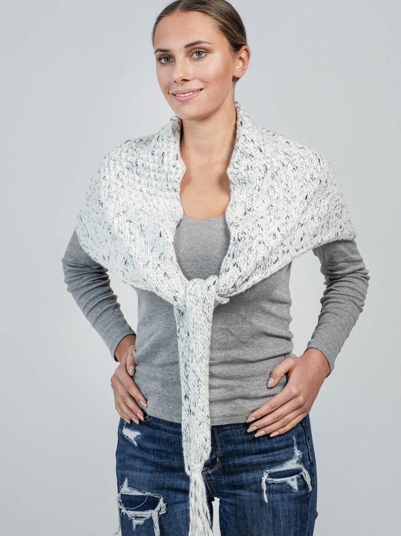 Echarpe Lumina - Fabriqué en UE Blanc - Kiabi