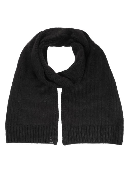 Écharpe mixte maille noir Isotoner - Kiabi