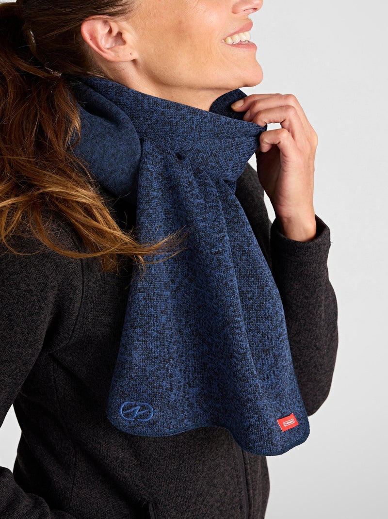 Écharpe mixte maille polaire chaude thermolactyl - damartsport Bleu - Kiabi