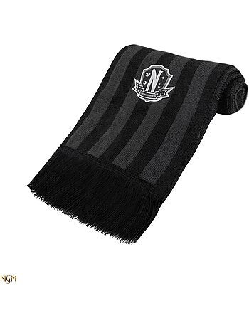 Écharpe Noire Académie Nevermore - Mercredi