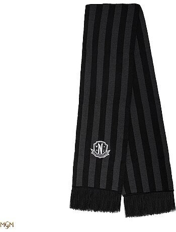 Écharpe Noire Académie Nevermore - Mercredi