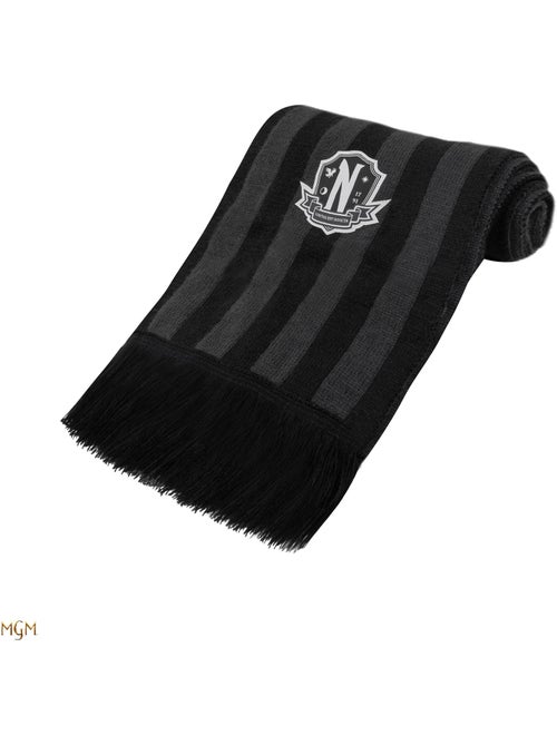 Écharpe Noire Académie Nevermore - Mercredi - Kiabi Écharpe Noire Académie Nevermore - Mercredi - Kiabi