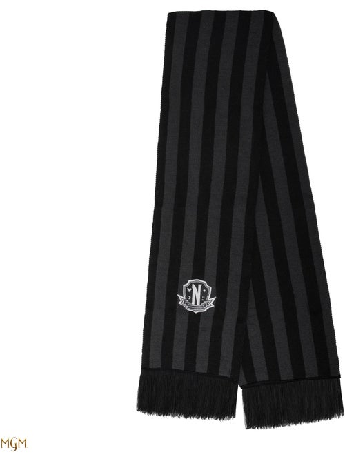 Écharpe Noire Académie Nevermore - Mercredi - Kiabi Écharpe Noire Académie Nevermore - Mercredi - Kiabi