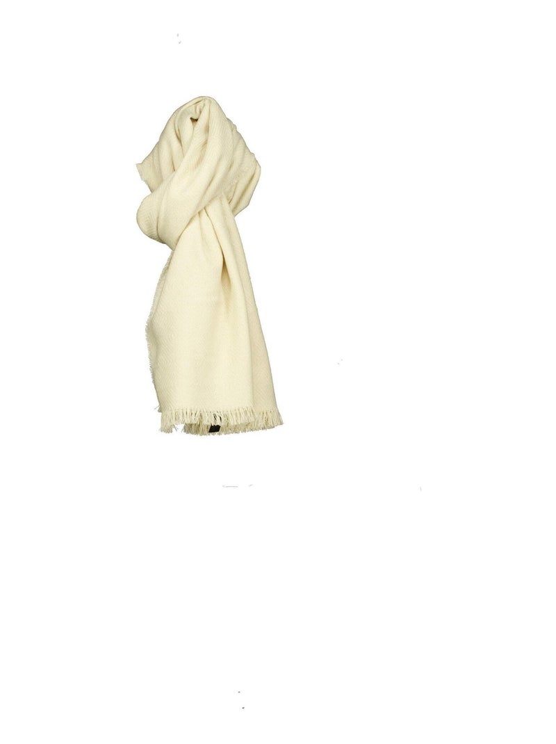 Echarpe Polyester 'Deeluxe' Beige argile - Kiabi