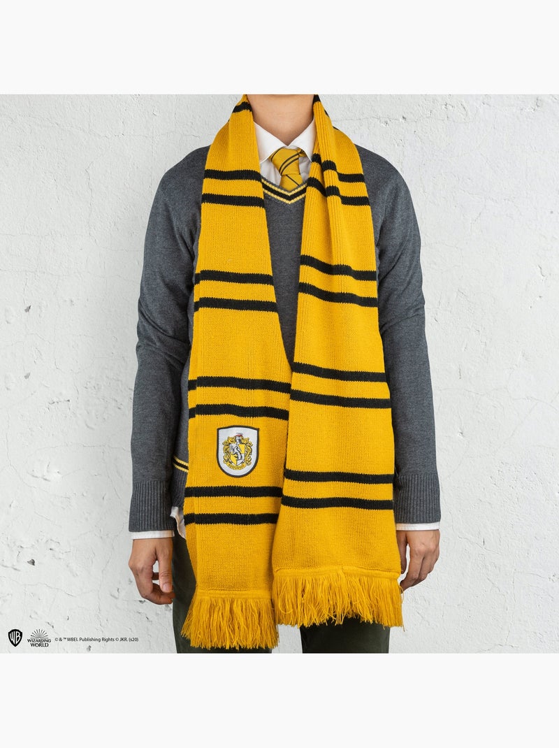 Écharpe Poufsouffle - Harry Potter Jaune - Kiabi