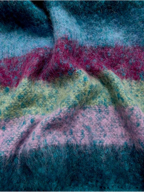 Echarpe rayée avec mohair - DAXON - Kiabi