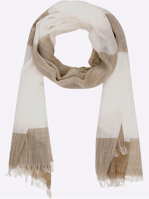 Écharpe rayures tendance - taille standard - helline - Kiabi