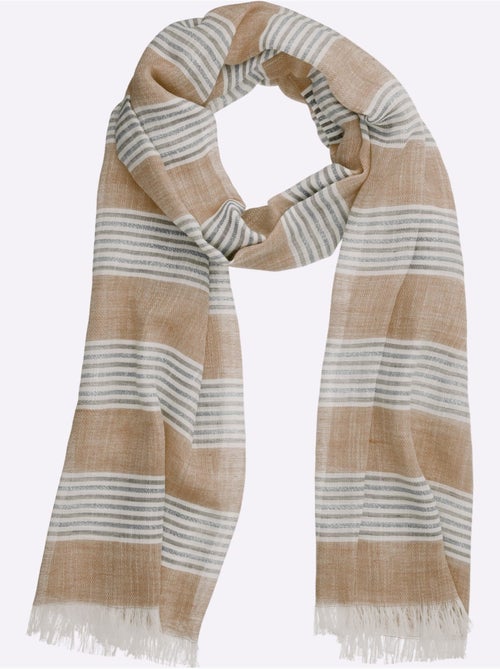 écharpe Rayures Tendance - Taille Standard - helline - Kiabi