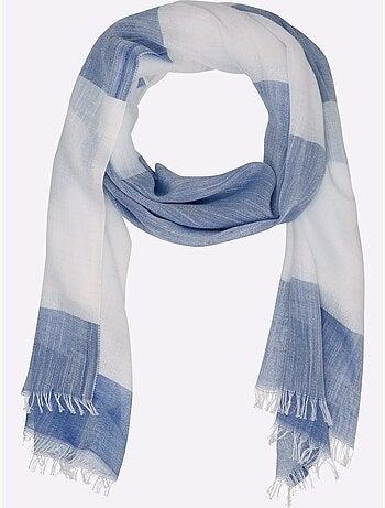Écharpe rayures tendance - taille standard - helline