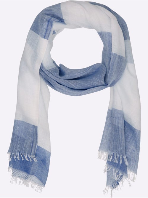 Écharpe rayures tendance - taille standard - helline - Kiabi Écharpe rayures tendance - taille standard - helline - Kiabi