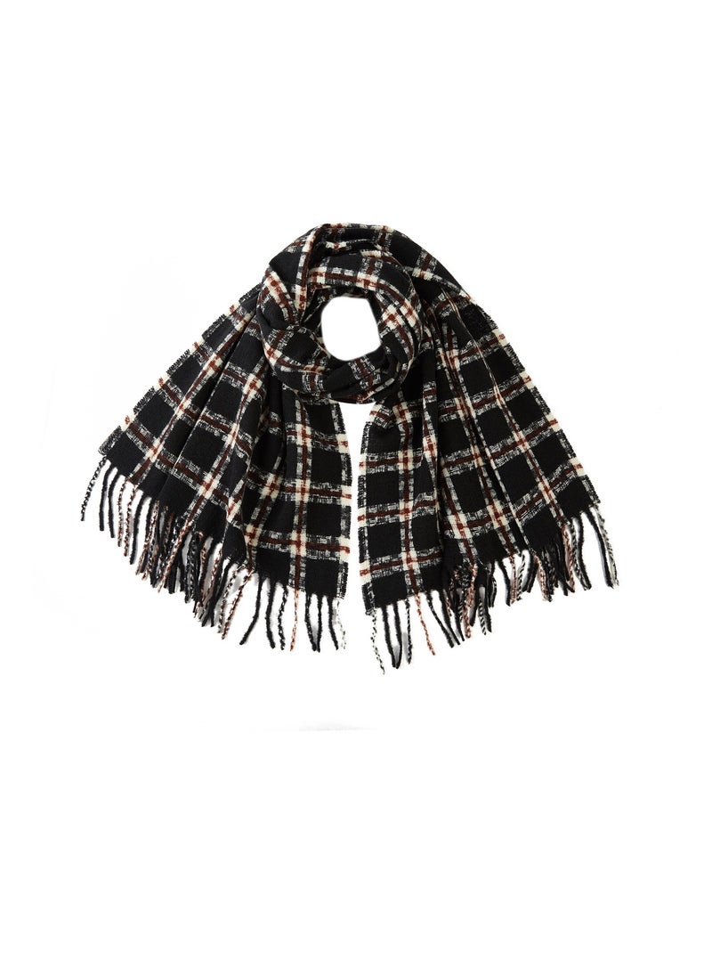 Echarpe RENETA Noir - Kiabi