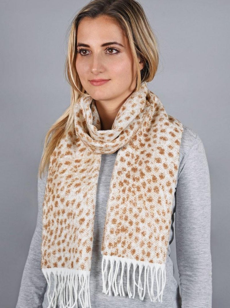 Echarpe Savana - Fabriqué en France Beige - Kiabi