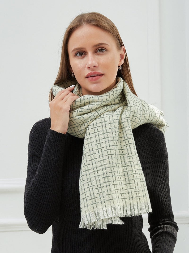 Echarpe SERANA Blanc - Kiabi