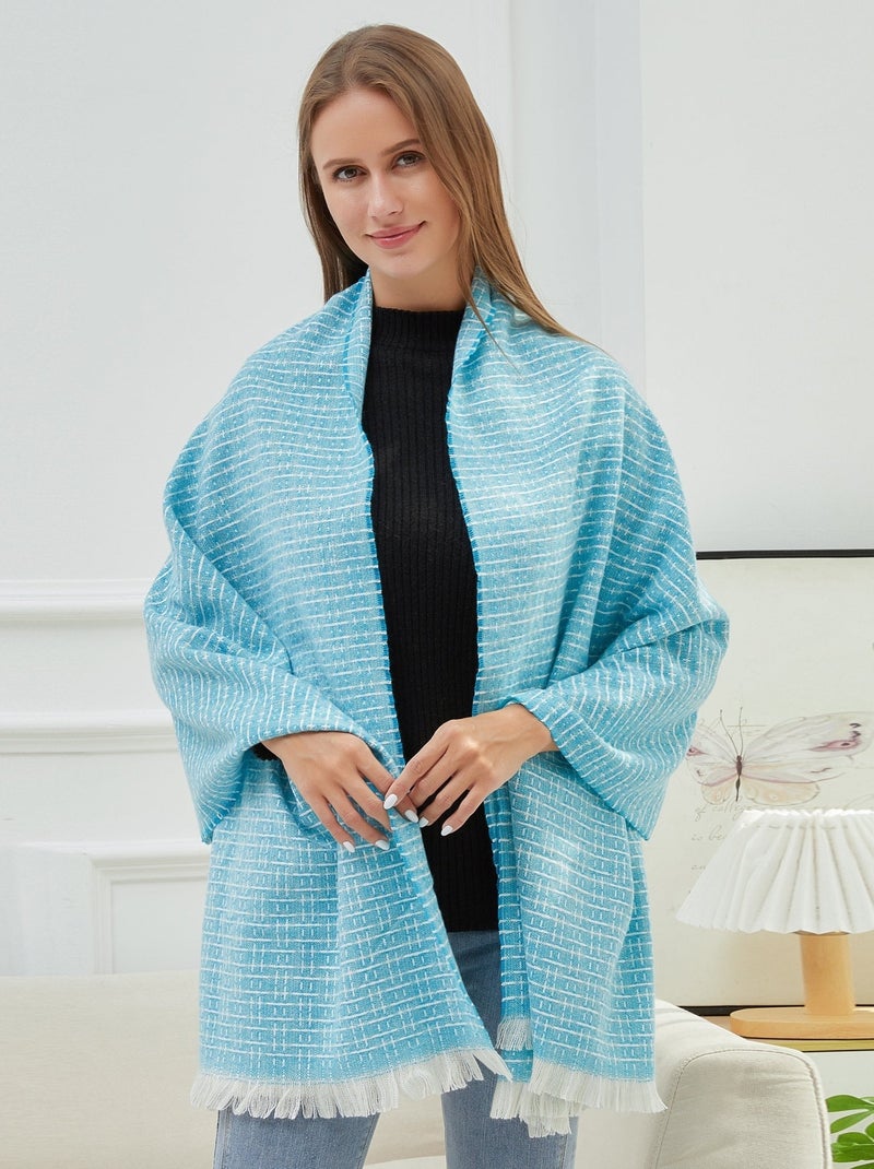 Echarpe SERANA Bleu - Kiabi