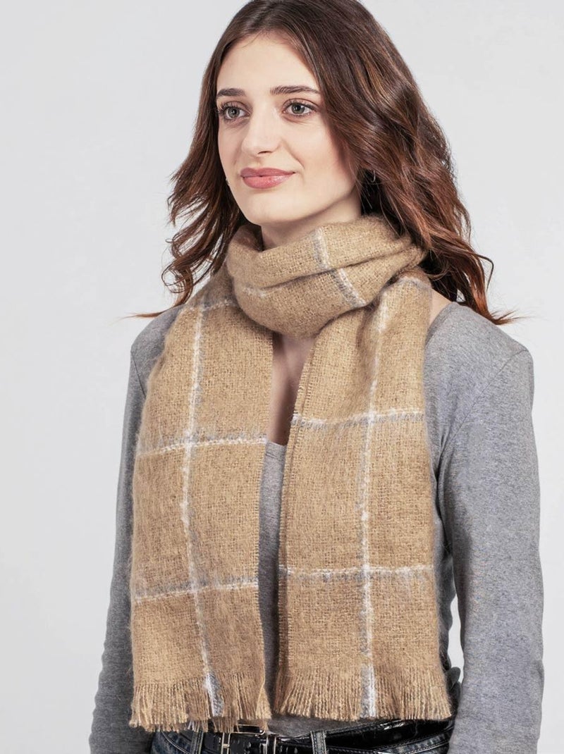 Echarpe Squadra - Fabriqué en France Beige - Kiabi