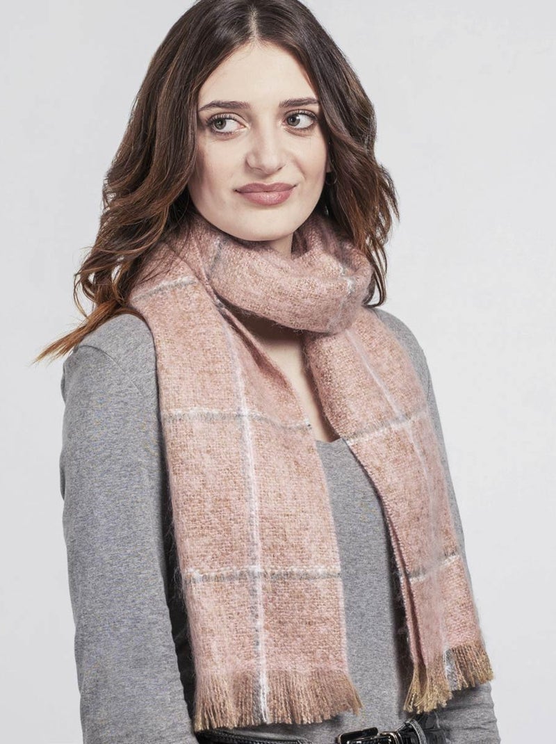 Echarpe Squadra - Fabriqué en France Rose - Kiabi
