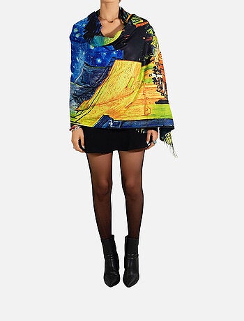 Echarpe "Terrase du café le soir" Van Gogh Kebello