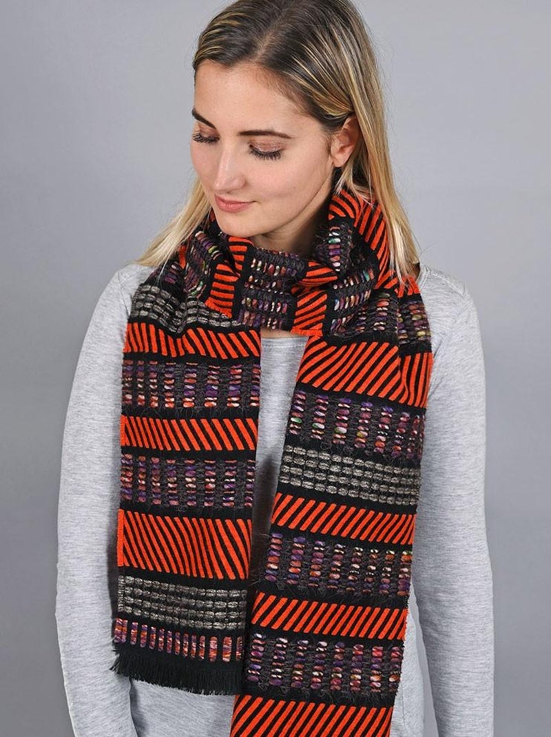 Echarpe Tipi - Fabriqué en France Orange - Kiabi