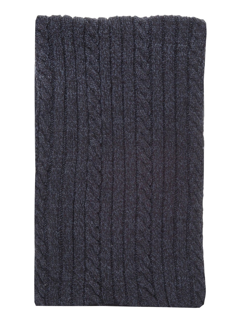 Echarpe torsades homme Isotoner Bleu marine - Kiabi
