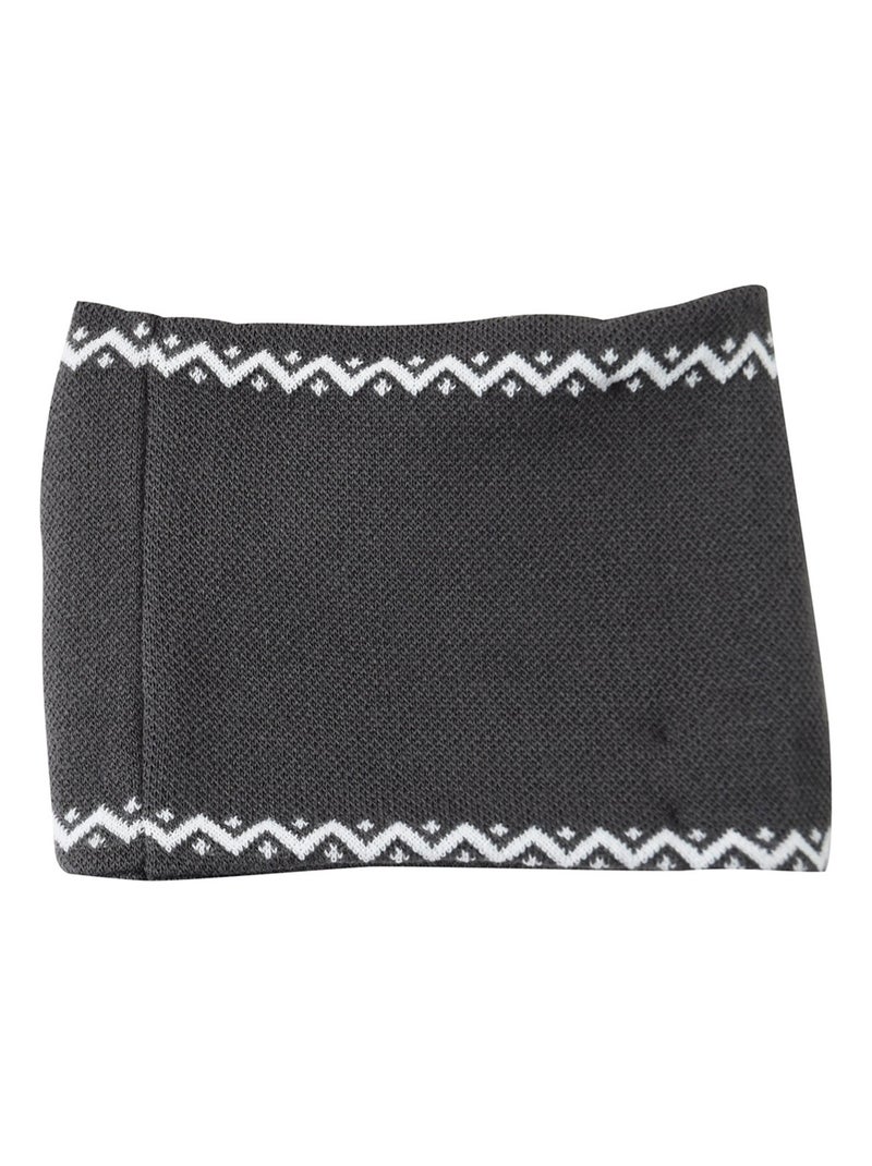 ECHARPE TOUR DE COU TRICOT BENJAMINE Gris - Kiabi