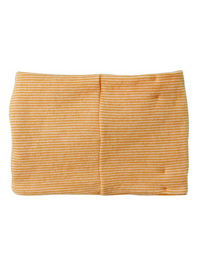 ECHARPE TOUR DE COU TRICOT BOLOGNE Jaune - Kiabi