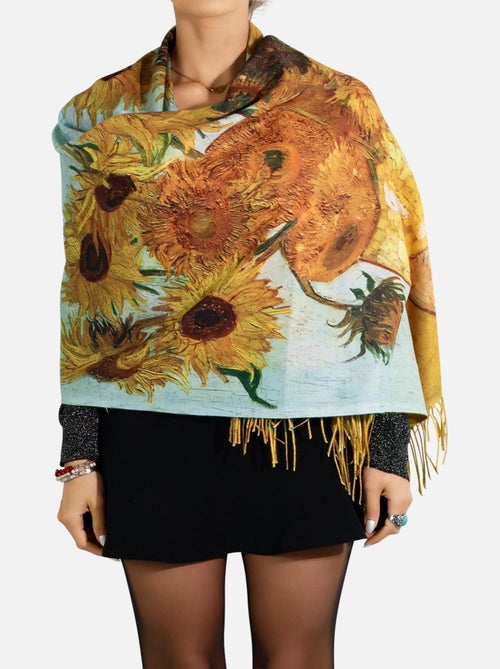 Echarpe "Tournesol" Van Gogh Kebello - Kiabi