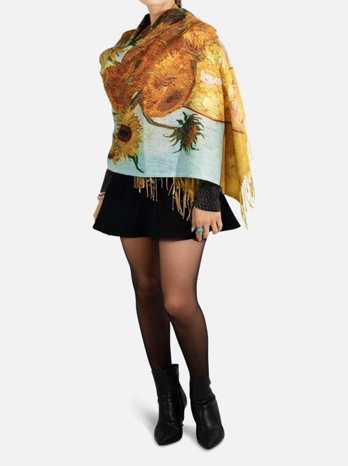 Echarpe "Tournesol" Van Gogh Kebello - Kiabi