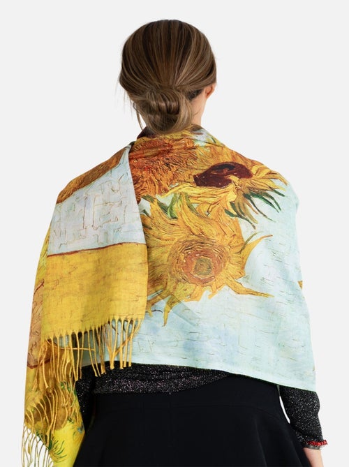 Echarpe "Tournesol" Van Gogh Kebello - Kiabi