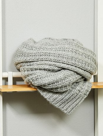 Écharpe tricot - Kiabi