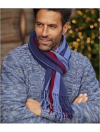 Écharpe tricot rayée - atlas for men